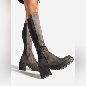 AYDEN style bulky heeled high boot
